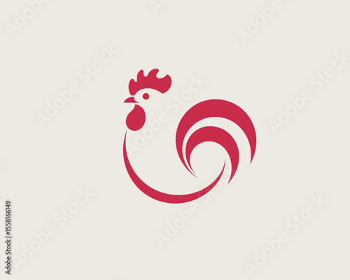 Hummingbird with Flower Logo