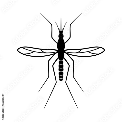 mosquito logo icon vector symbol