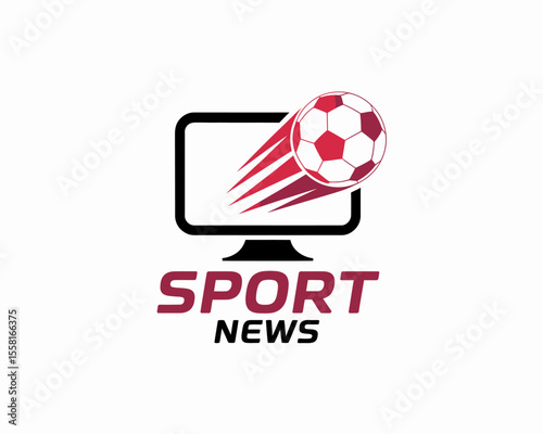 Sport News Logo - Football and Sports Journalism Branding