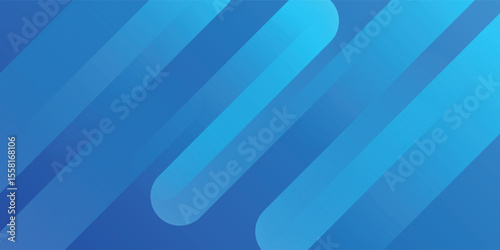 Abstract blue background with diagonal lines. Dynamic shapes composition. Vector illustration modern arts