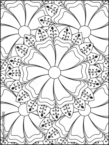 Flowers Coloring Pages For Kids 