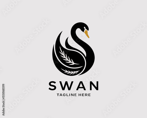 Elegant Swan Logo
