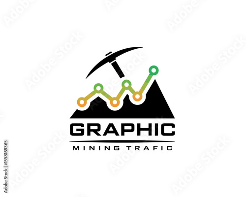 Mining Data Graphic Logo