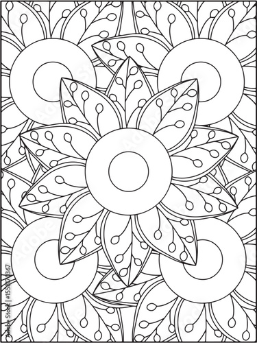 Flowers Coloring Pages For Kids 