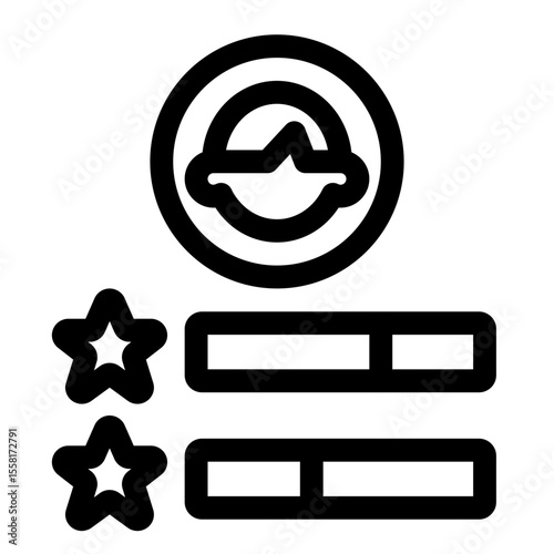 Marketing Rating Icon Set