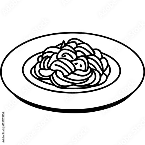 pasta-plate-sketch