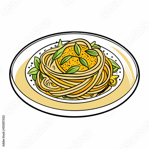 pasta-plate-sketch