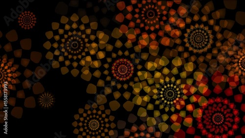Motion graphic background for new year events