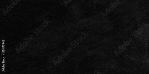 Dark abstract black grunge wall charcoal colors texture backdrop background. Black Board Texture or Background. abstract grey color design are light with white gradient background.	