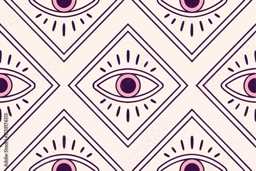 Eyes, Eyeballs, and Optical Illusions A Geometric Pattern