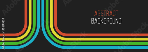 abstract sport styled vector background with symbolic stadium tracks