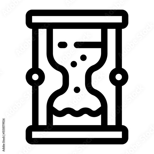 Hourglass Time Management Icon