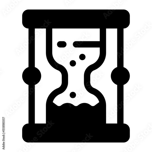 Hourglass Time Management Icon