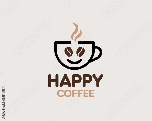 Happy Coffee Logo