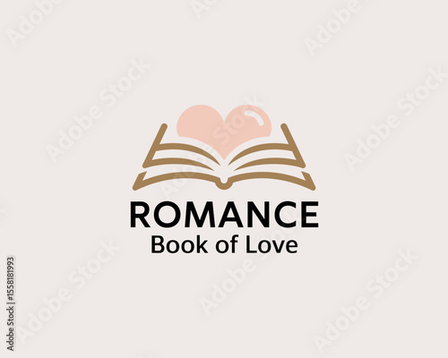 Romance Book Logo
