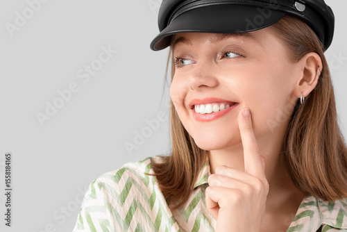 Young woman with beautiful ...