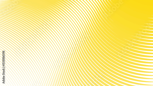 Golden yellow line pattern seamless background for modern fabric textile web and graphic design