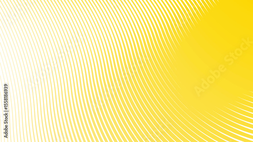 Golden yellow line pattern seamless background for modern fabric textile web and graphic design