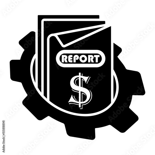 report Solid icon