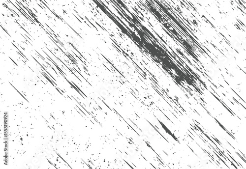 Diagonal grunge streaks with scattered splatter and distressed texture.