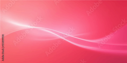 Abstract pink background with flowing light waves and a vibrant, bright, purple and pink color pattern