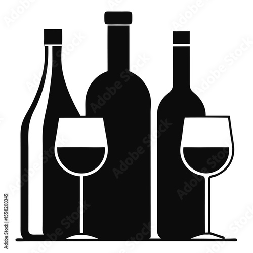 bottle and glass