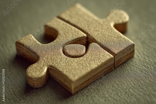 Puzzle pieces banner