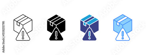 Warning Multipel Icon Set.