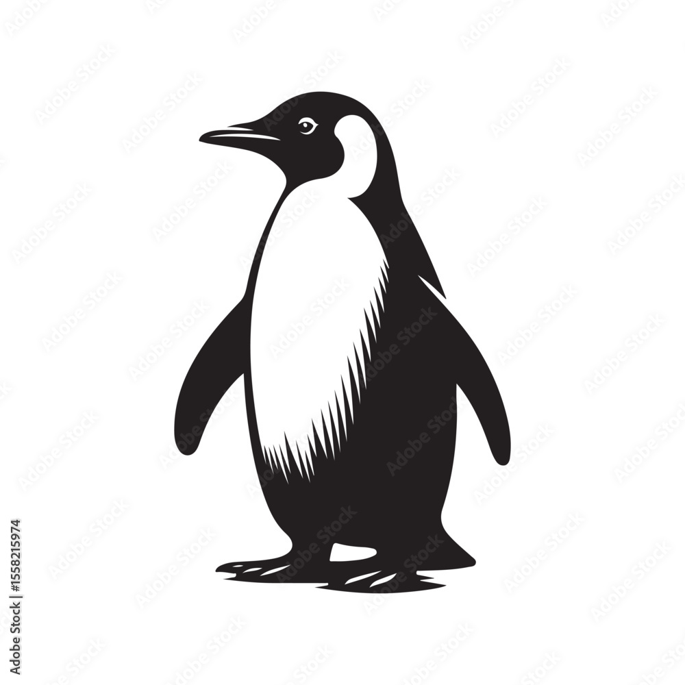 Fototapeta premium penguin vector illustration