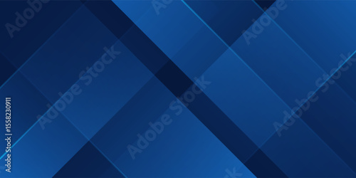 Abstract black dark navy blue silver abstract pattern background. Geometric shape. Line triangle angle fold polygon art modern simple abstract