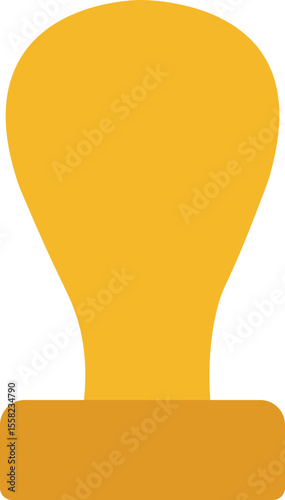 yellow stamp