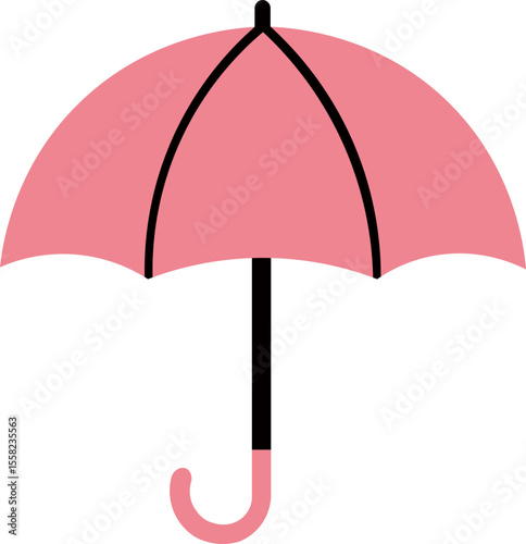 pink umbrella