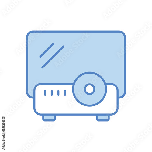 Projector Icon vector stock illustration