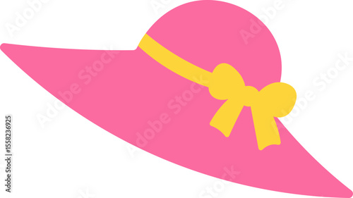 pink bonnet hat