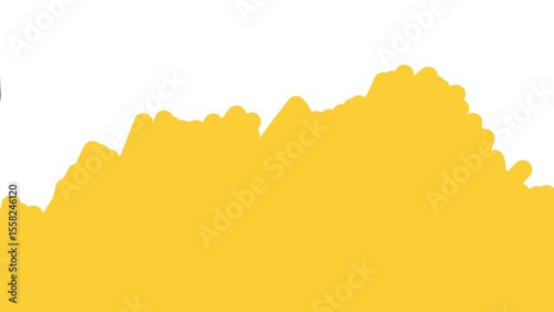 vector illustration of a mountain landscape