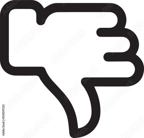  Vector dislike Icon
