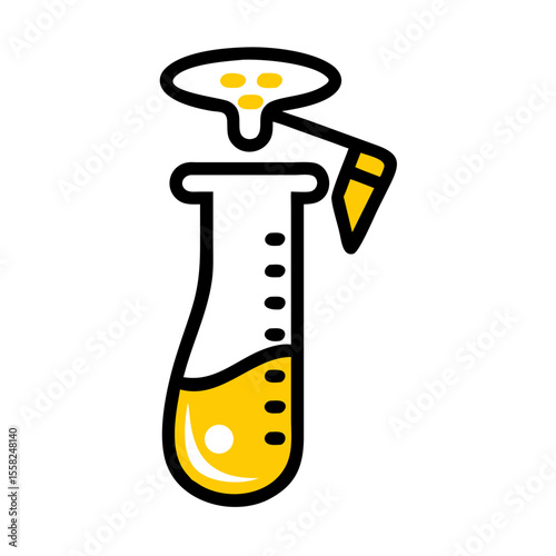 Gas Test Tube Icon