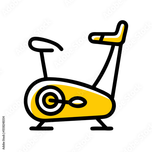 Stationary Bike Icon