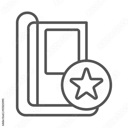 Book Review  icon design