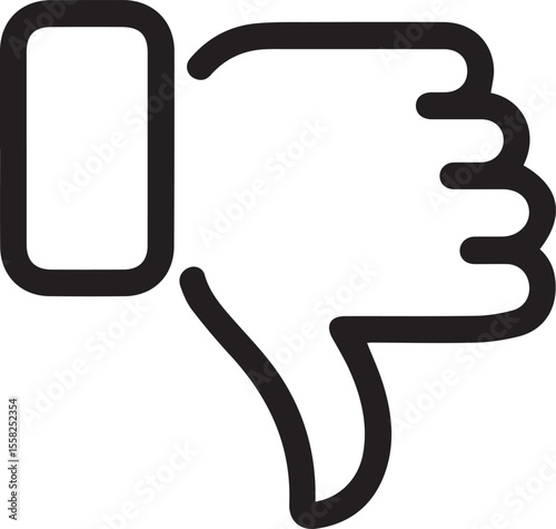 Vector thumbs down Icon