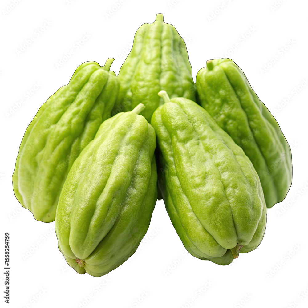 Fototapeta premium fresh green cucumbers