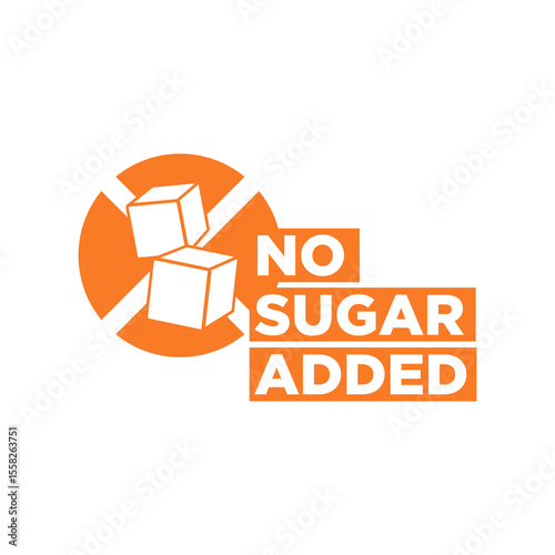 Sugar Free Icon Vector Stamp