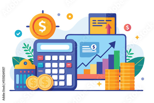 Analyzing financial management strategies with risk assessment tools and performance metrics in a digital landscape