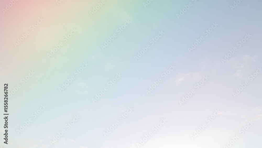Soft pastel gradient sky with subtle clouds and a dreamy ethereal atmosphere Soft pastel gradient sky with subtle clouds and a dreamy ethereal atmosphere