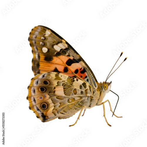 Close-up of a Painted Lady butterfly (1)
