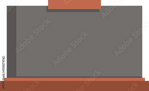 Flat Chalkboard Illustration