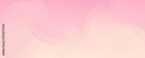 Minimalist banner background, pastel colorful, pink and yellow gradations eps