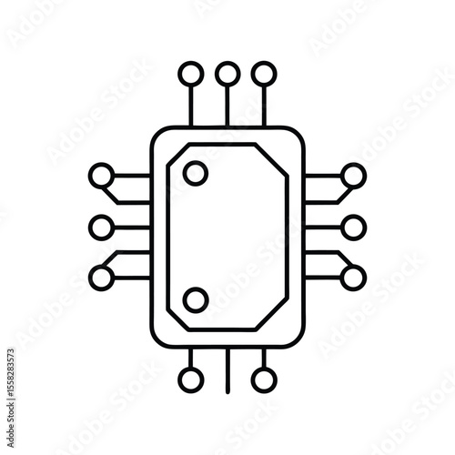 arduino boards line art on white background