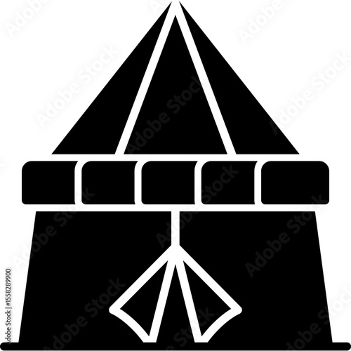 Circus Tent Icon