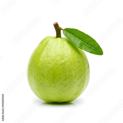 Guava isolated on white background